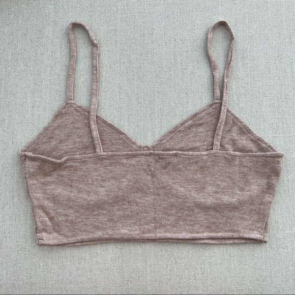 ZARA Super Soft Pink Bra Top Size Large - Picture 2 of 2